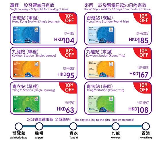 hong kong express baggage price