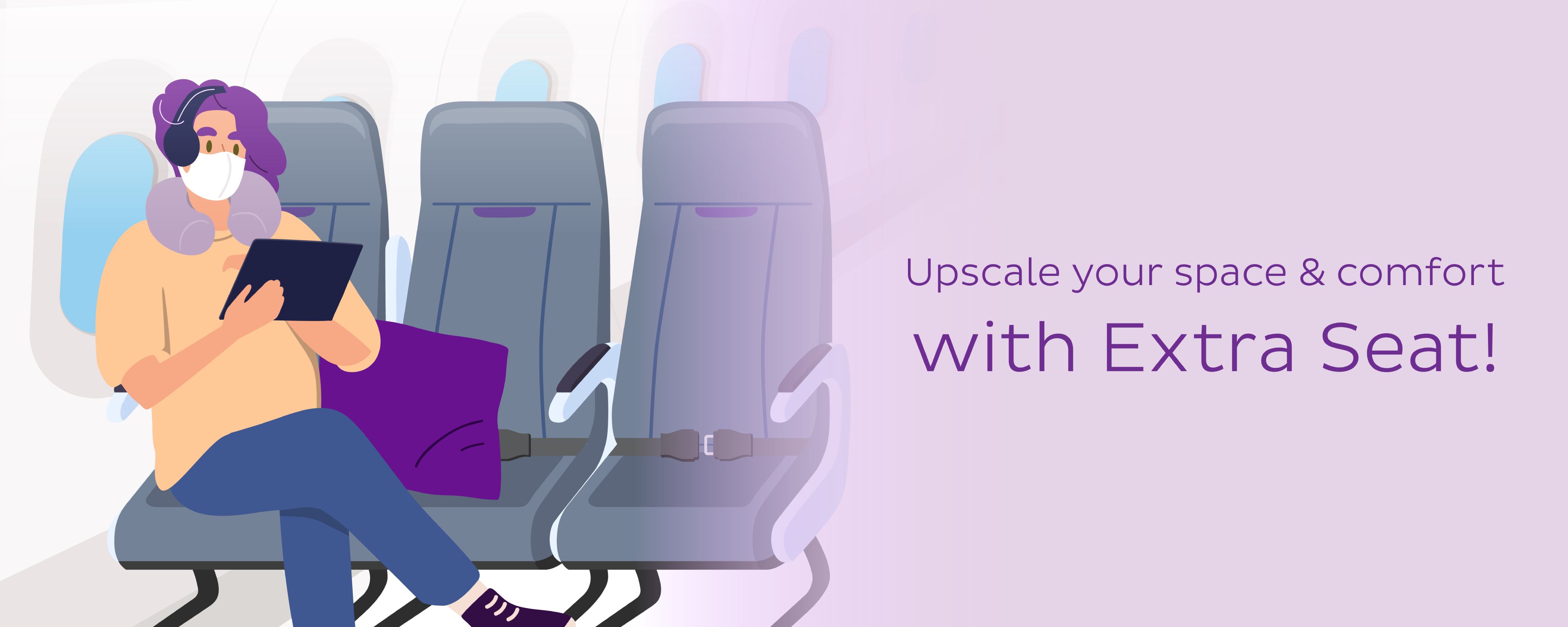 Extra Seat for More Comfort - HK Express